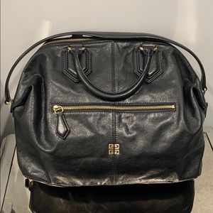 **SOLD** Givenchy Black Satchel Leather Bag